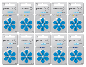 PowerOneHoorbatterij675BLAUWCochlearImplantPlusCl60stuks