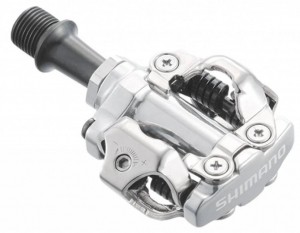 PedaalsetShimanoSPDM540metplaatjesSM-SH51-zilver
