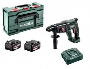 MetaboKH18LTX2418VLi-ionAccuCombihamerSet2x52AhLi-PowerAccuInMetaBOX