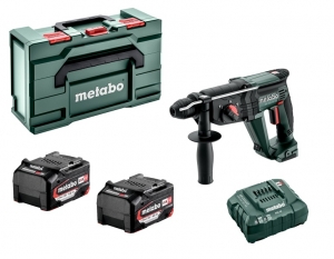 MetaboKH18LTX2418VLi-ionAccuCombihamerSet2x40AhLi-PowerAccuInMetaBOX