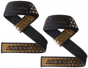 ReevaLiftingStrapsUltraGrip-Goud