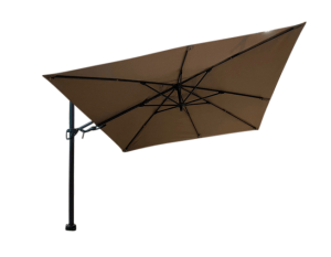 VrijhangendezweefparasoltaupeBarletta3x3mBorek-Borek