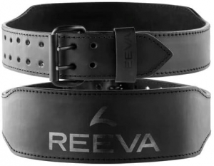 ReevaLerenFitnessRiemZwart-XS