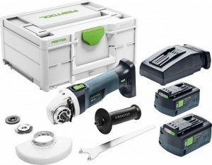 FestoolAGC18-12550EBI-Plus18VLi-IonAccuHaakseSlijperSet2x50InSystainer-577700