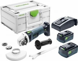 FestoolAGC18-12550EBI-Plus18VLi-IonAccuHaakseSlijperSet2x50InSystainer-577700