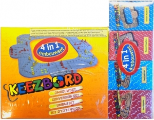Keezbord4-in-1OmbouwsetHoutInclusiefSpelkaarten