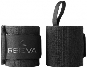 ReevaPowerliftingWristWraps-60cm-Zwart