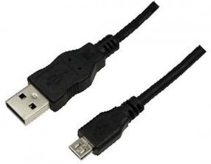 LogilinkUSB20AMalenaarUSB20MicroMale-1m