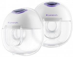 LansinohHands-FreeDubbeleElektrischeBorstkolf