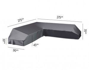 Loungesetplatformhoes275x275x90xH304570cm-Aerocover