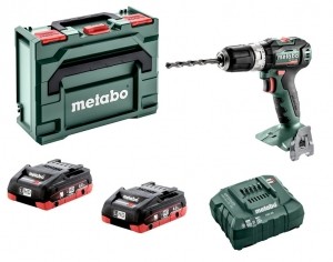 MetaboSB18LBL18VLiHDAccuKlopboormachineSet2x40AhAccuInMetaBOX-Koolborstelloos