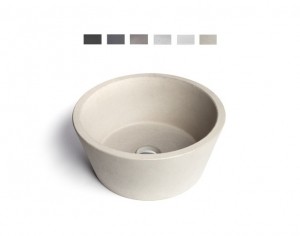 UrbietOrbiCircumopbouwwastafel38cmbruinbeige