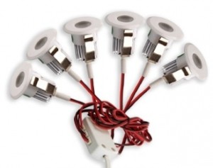 Set6LEDInbouwspots3Watt-Chroom-3000K-Dimbaarengratistrafo