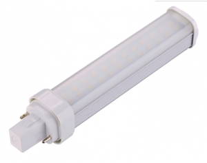 LedPL-ClampG24-7W-135graden-matglas