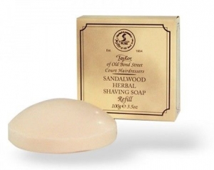 TaylorofOldBondStreetSandalwoodSoapRefill100gr