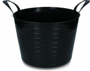 EmmerV-TrugFlexiZwart14Liter