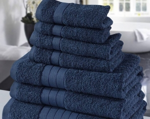 BadtextielDenimsetvan8stuks