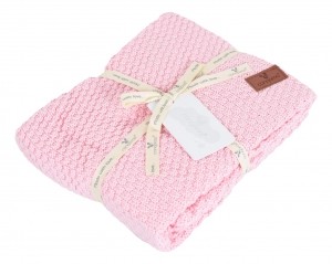CangarooPopcornBamboePink80x100cmWiegdeken111876