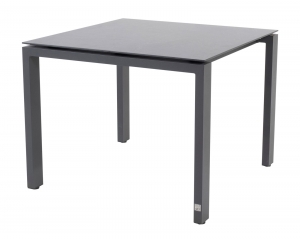 GoaTafelframeAntraciteMetHPLTafelbladSlateAntracite95x95cm4SO-4so