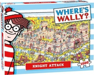 PuzzelWheresWallyKnightAttack1000stPlentyGiftsSpellen-Plentygiftsspellen