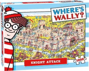 PuzzelWheresWallyKnightAttack1000stPlentyGiftsSpellen-Plentygiftsspellen