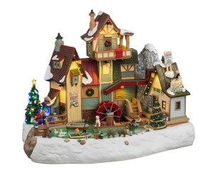 KerstdorpminiatuurTheRockyRiverGristMill27x39x31cm-Lemax