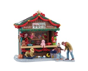 KerstdorpminiatuurSantasWorkshopToys12x17x18cm3st-Lemax