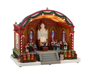 ChristmasAtTheParkPavilion22x34x30cmKersthuisje-Lemax