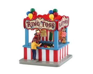 KerstdorpminiatuurRingTossGame15x15x23cm-Lemax