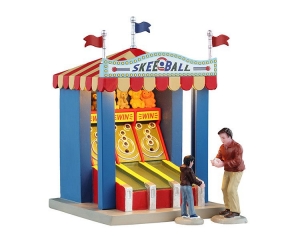 KerstdorpminiatuurSkeeBallGame15x16x23cm3st-Lemax