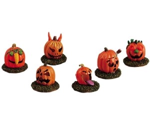 Pumpkinpeoplesetof6-Lemax