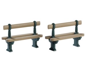 Doubleseatedbenchsetof2-Lemax