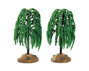 Springwillowtreesetof2-Lemax