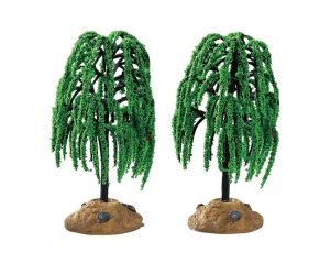 Springwillowtreesetof2-Lemax