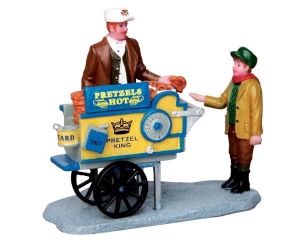 Pretzelkingpretzelcart-Lemax