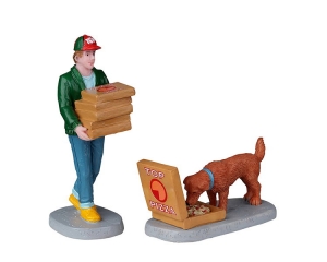 TopPizzaDeliverySetOf2Kerst-Lemax