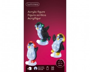LEDpinguinl95b13h21cmkoelwita3kerst-Lumineo