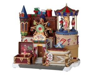 TheMerryMusicBox22x31x32cmKersthuisje-Lemax