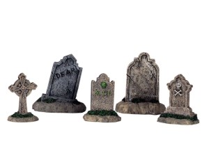 Tombstonessetof5-Lemax