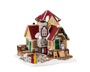 SunnySpringsLodge22x23x24cmKersthuisje-Lemax