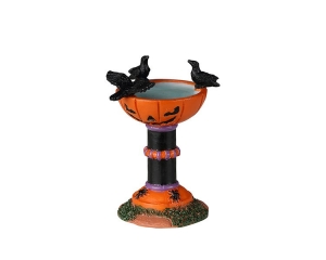 Jack-O-LanternBirdbathKerst-Lemax