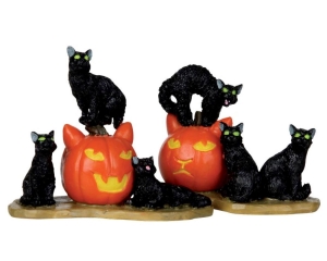 Halloweencatssetof2-Lemax