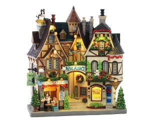 KerstdorpminiatuurNoelAlsace14x30x33cm-Lemax