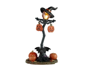 HalloweenminiatuurSpookyTimeStreetLight12x5x20cm-Lemax