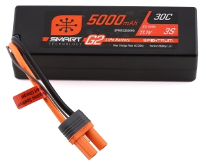 Spektrum3S111V5000mAh3S30CSmartG2HardcaseLiPoaccumetIC5stekker