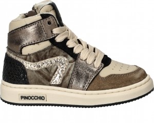 PinocchioSneakersMeisjesTaupe