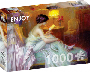 ReadingatLampLightPuzzel1000stukjes