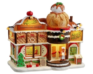 AppleDumplingDiner18x26x27cmKerstdorpLEMAX-Lemax