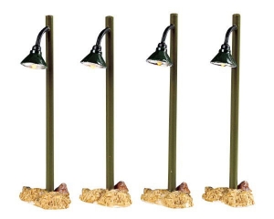 KerstfiguurRusticstreetlampLEMAX-Lemax