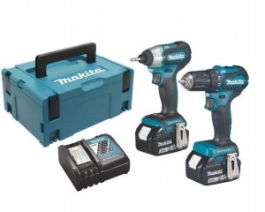 MakitaDLX2220JX218VLi-IonAccuDDF483Schroef-boormachineDTD155Slagschroevendraaier2x30AhAccuInMbox